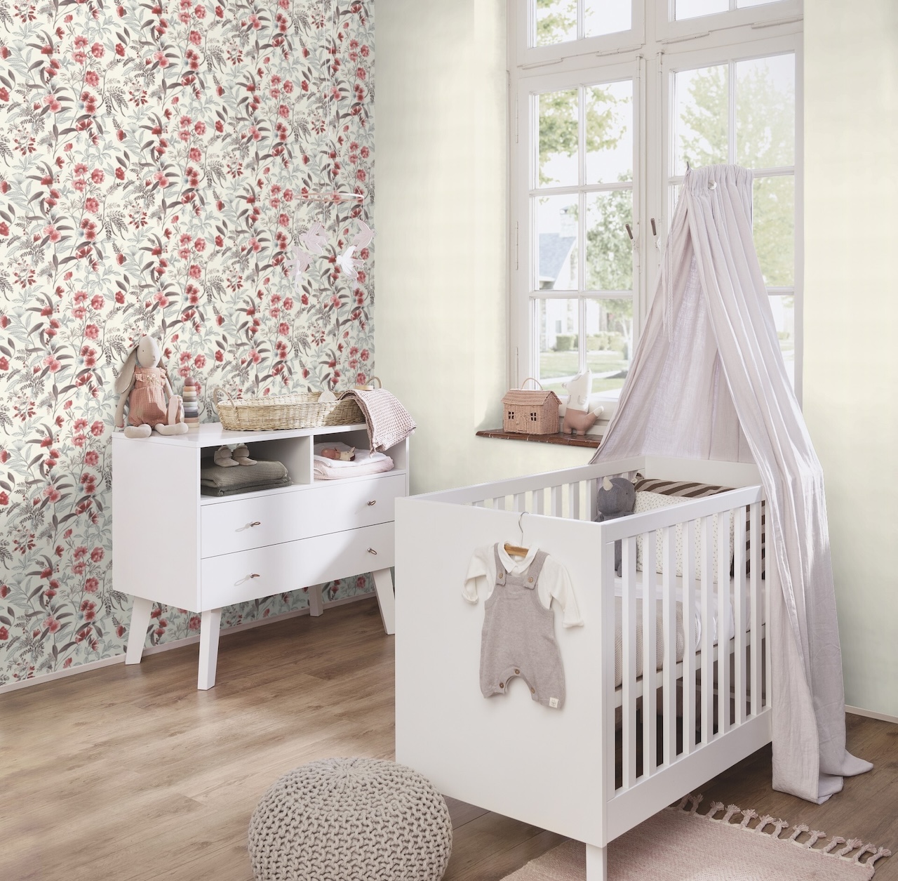 Vliesová tapeta na zeď Rasch 690705, Beltesto, 0,53 x 10,05 m